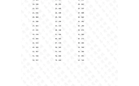 60以内X1位第81~100篇答案_小学数学口算竖式脱式计算应用题一二三四五六年级上下册电_小学数学口算题库电子版（1-6）_小学数学口算三年级_口算题适合3年级