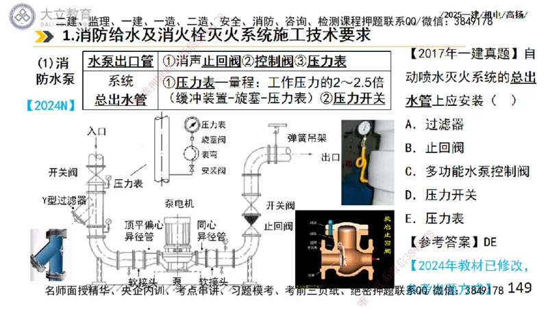 W2025一建机电-高扬-技术板块4-建筑_2026年一级建造师_2026年一建机电_2025年一建机电SVIP_04-冲刺串讲✿考点强化✿小灶集训_31-机电《案例专项班》高扬DL_讲义