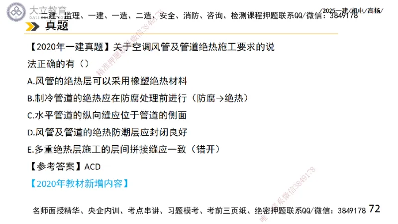 W2025一建机电-高扬-技术板块4-建筑_2026年一级建造师_2026年一建机电_2025年一建机电SVIP_04-冲刺串讲✿考点强化✿小灶集训_31-机电《案例专项班》高扬DL_讲义