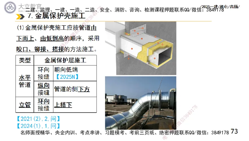 W2025一建机电-高扬-技术板块4-建筑_2026年一级建造师_2026年一建机电_2025年一建机电SVIP_04-冲刺串讲✿考点强化✿小灶集训_31-机电《案例专项班》高扬DL_讲义