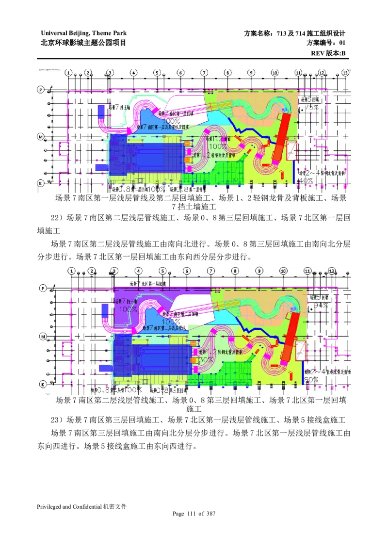713及714施工组织设计_2021-2023年优秀施组方案_施工组织设计_施组07-北京环球影城主题公园项目标段三713及714施工组织设计