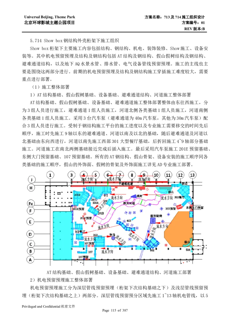 713及714施工组织设计_2021-2023年优秀施组方案_施工组织设计_施组07-北京环球影城主题公园项目标段三713及714施工组织设计