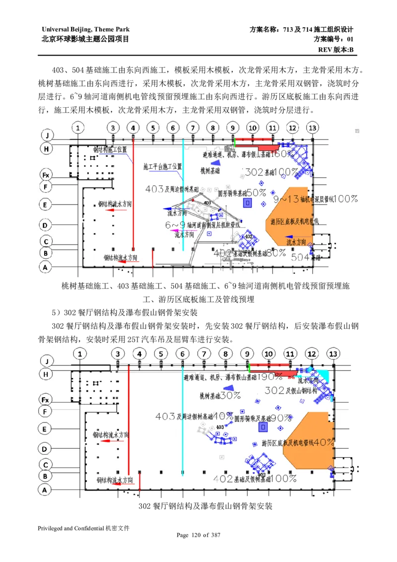 713及714施工组织设计_2021-2023年优秀施组方案_施工组织设计_施组07-北京环球影城主题公园项目标段三713及714施工组织设计
