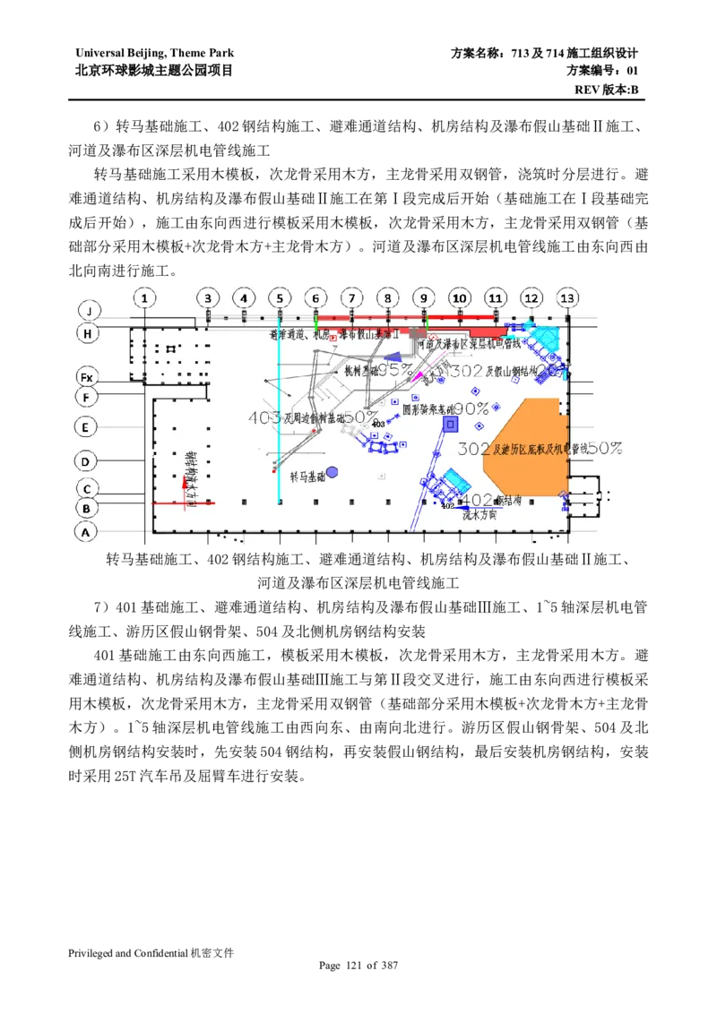 713及714施工组织设计_2021-2023年优秀施组方案_施工组织设计_施组07-北京环球影城主题公园项目标段三713及714施工组织设计