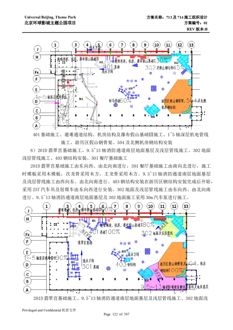 713及714施工组织设计_2021-2023年优秀施组方案_施工组织设计_施组07-北京环球影城主题公园项目标段三713及714施工组织设计