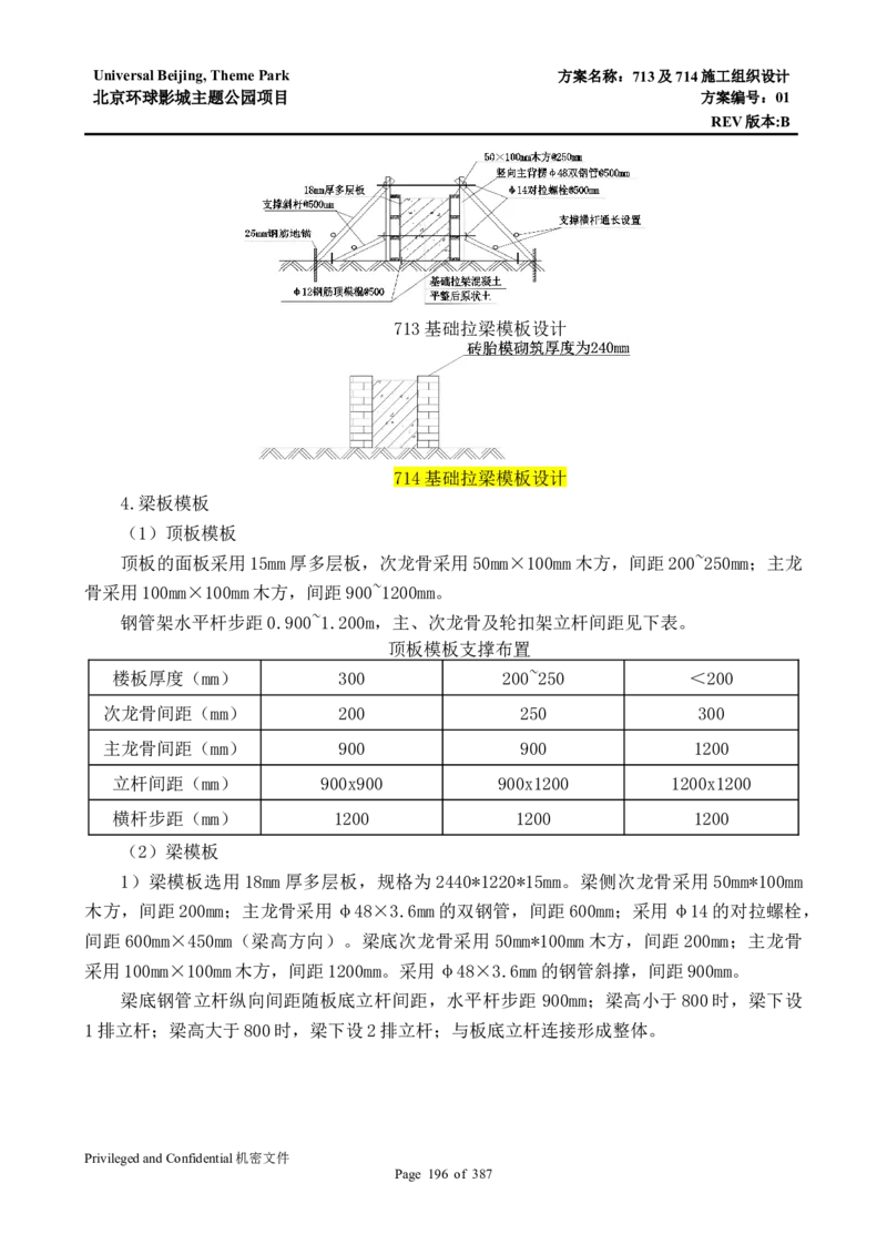 713及714施工组织设计_2021-2023年优秀施组方案_施工组织设计_施组07-北京环球影城主题公园项目标段三713及714施工组织设计