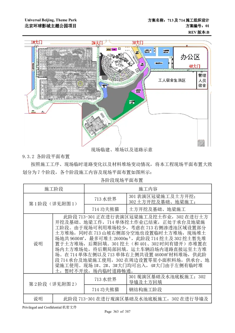 713及714施工组织设计_2021-2023年优秀施组方案_施工组织设计_施组07-北京环球影城主题公园项目标段三713及714施工组织设计