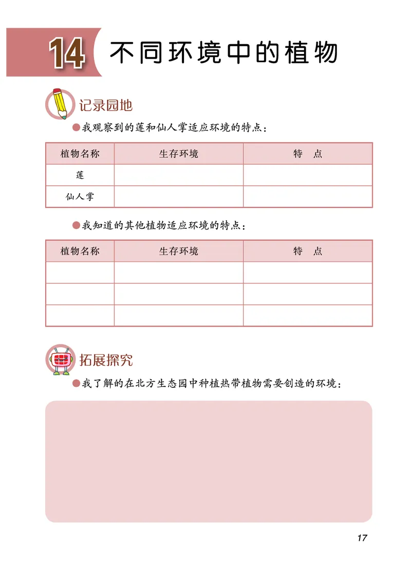 青岛版4年级科学下册活动手册_全部版本&bull;小学科学电子课本_青岛版63制小学科学课本
