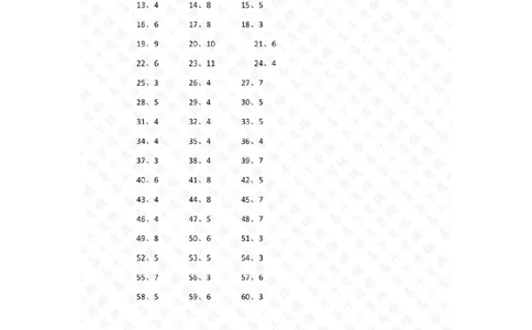 50以内&divide;1位第61-80篇答案_小学数学口算竖式脱式计算应用题一二三四五六年级上下册电_小学数学口算题库电子版（1-6）_小学数学口算三年级_口算题适合3年级