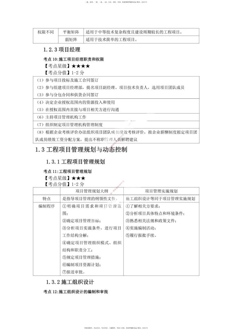一建管理-考前必看80点_2026年一级建造师_2026年一建管理_2025年一建管理SVIP_05-考前密训✿央企特训✿机构普押_69-管理《考前必看80点》SMR