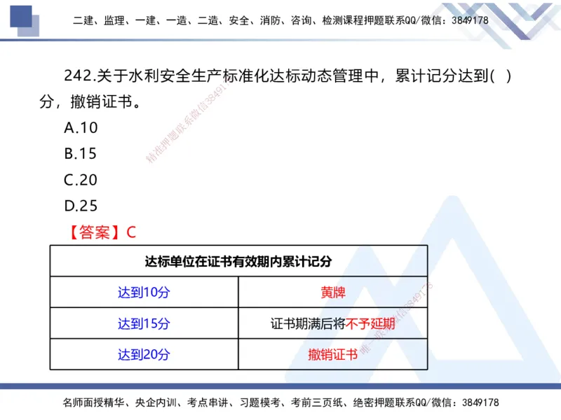 03.2025张芬-实务带练拔分营-水利实务3_2026年一级建造师_2026年一建水利_2025年一建水利SVIP_04-冲刺串讲✿考点强化✿小灶集训_34-水利《实务带练拔分》张芬HX_讲义