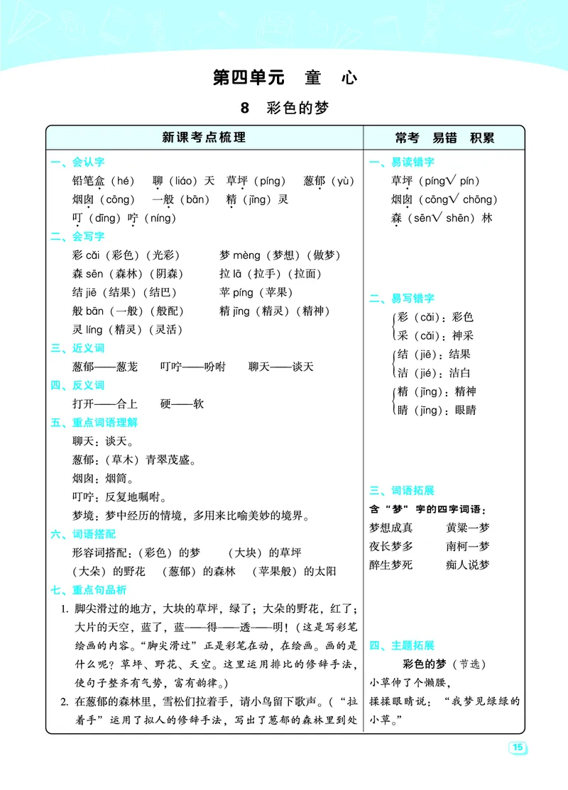 《典中点名师划重点》语文2年级下册（RJ）_二年级上下册资料_小学二年级学习资料-25年更新版_2-02、小学二年级语文下册_2-2-2、练习题、作业、试题、试卷_电子册类