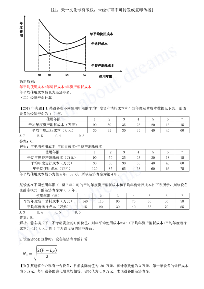 2025-14-第1篇-第4章-4.1-设备磨损与补偿-4.2-设备经济寿命确定_2026年一级建造师_2026年一建经济_2025年一建经济SVIP_02-基础精讲✿高端面授✿深度强化_董航_讲义