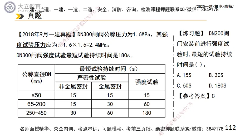 W2025一建机电-高扬-技术板块2-工艺_2026年一级建造师_2026年一建机电_2025年一建机电SVIP_04-冲刺串讲✿考点强化✿小灶集训_31-机电《案例专项班》高扬DL_讲义