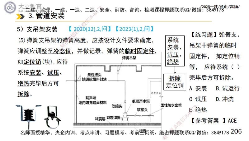 W2025一建机电-高扬-技术板块2-工艺_2026年一级建造师_2026年一建机电_2025年一建机电SVIP_04-冲刺串讲✿考点强化✿小灶集训_31-机电《案例专项班》高扬DL_讲义