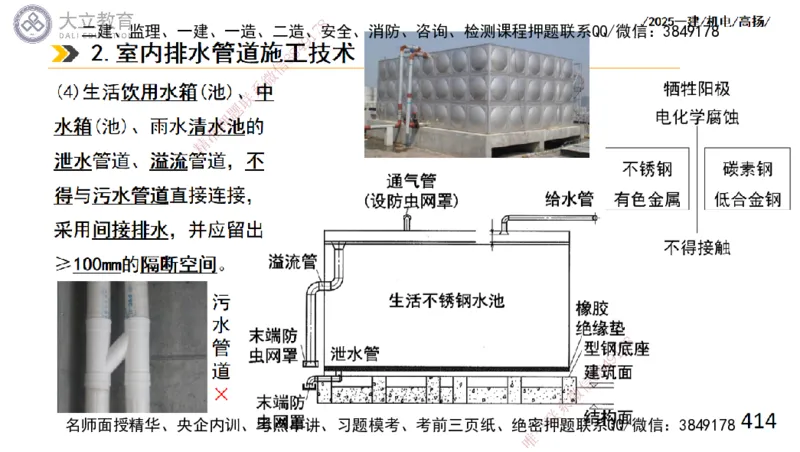 W2025一建机电-高扬-技术板块2-工艺_2026年一级建造师_2026年一建机电_2025年一建机电SVIP_04-冲刺串讲✿考点强化✿小灶集训_31-机电《案例专项班》高扬DL_讲义