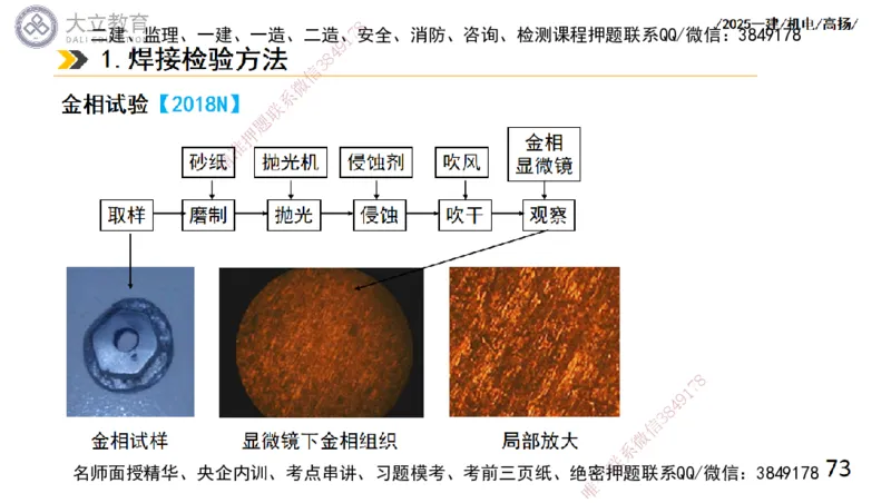 W2025一建机电-高扬-技术板块2-工艺_2026年一级建造师_2026年一建机电_2025年一建机电SVIP_04-冲刺串讲✿考点强化✿小灶集训_31-机电《案例专项班》高扬DL_讲义