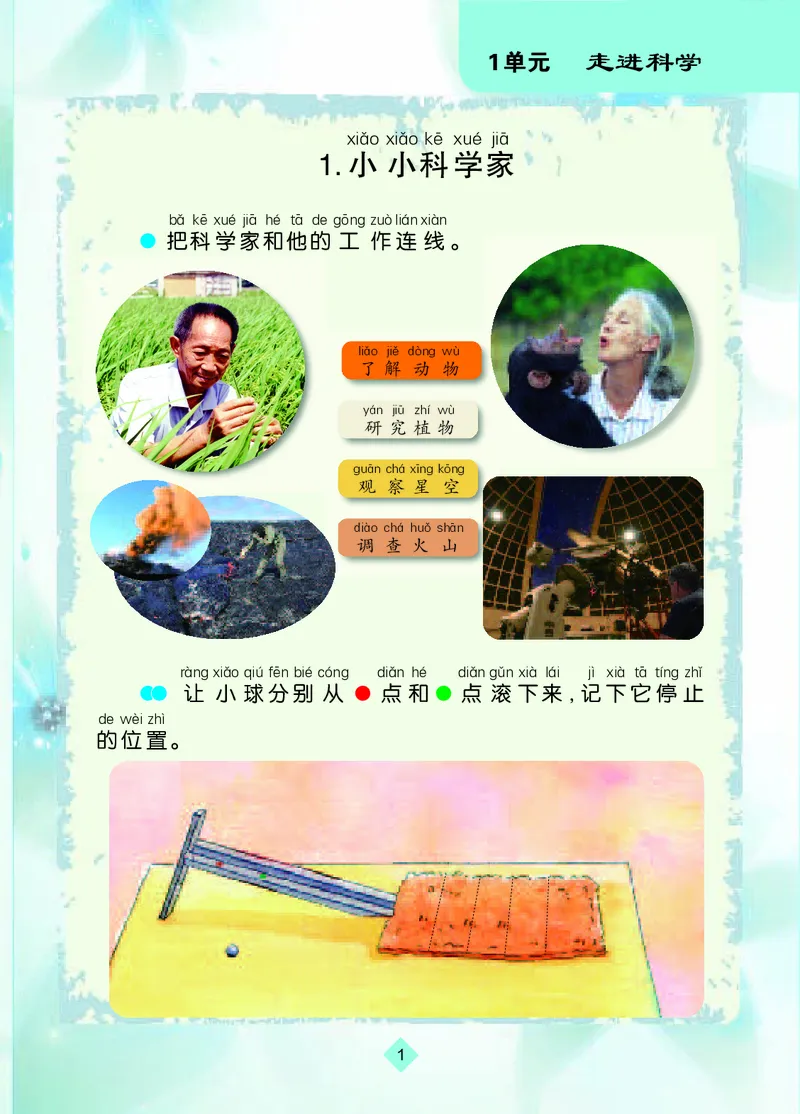 苏教版1年级科学上册活动手册_全部版本&bull;小学科学电子课本_苏教版小学科学电子课本