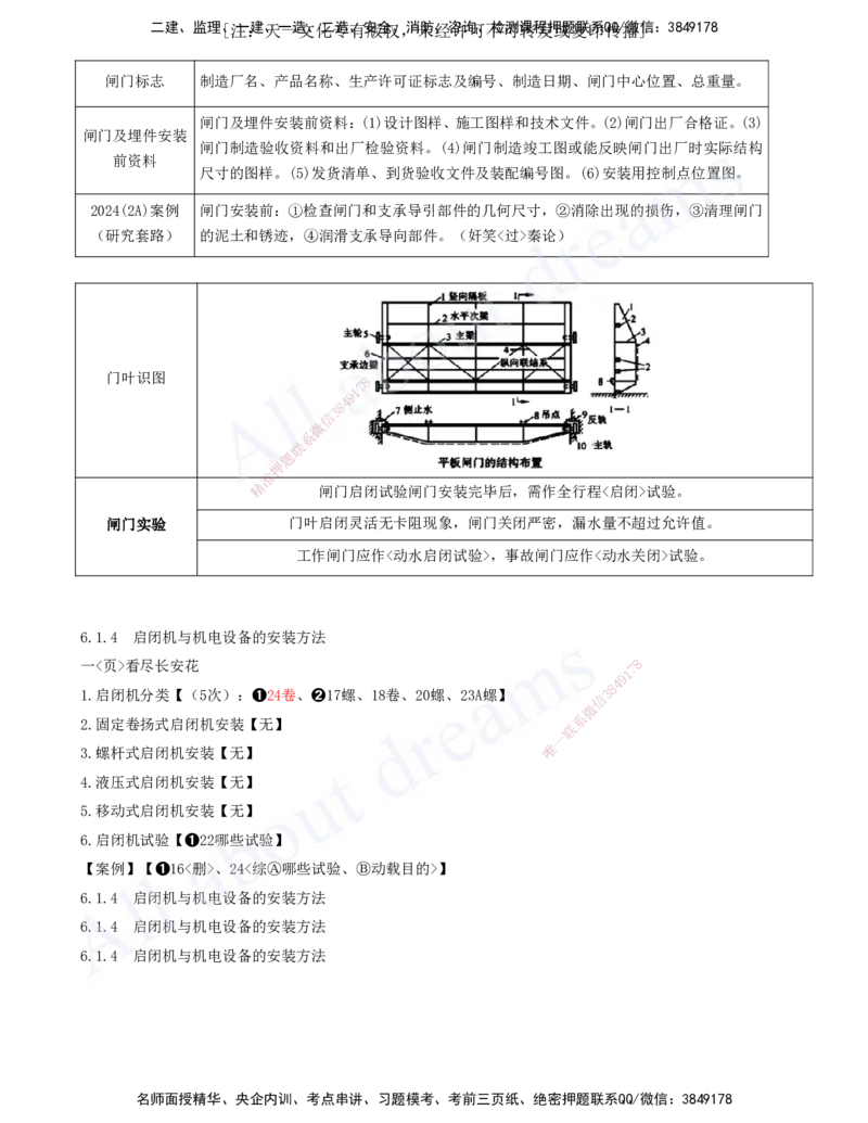 2025-13-第一篇-第6章-水闸、泵站与水电站工程_2026年一级建造师_2026年一建水利_2025年一建水利SVIP_04-冲刺串讲✿考点强化✿小灶集训_01-水利《冲刺串讲班》李想XSW推荐_讲义