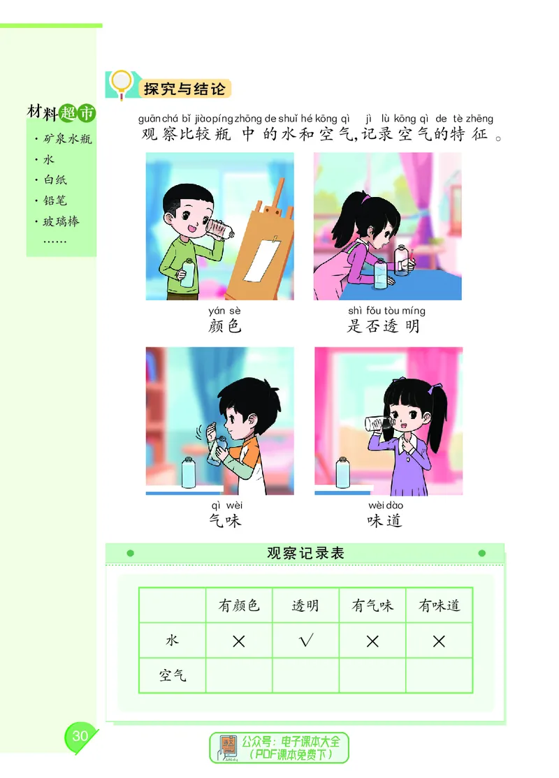 科学一下大象版（2025春）_小学全网线上同款资料_2025春新增教材合集_小学科学（2025春新教材）