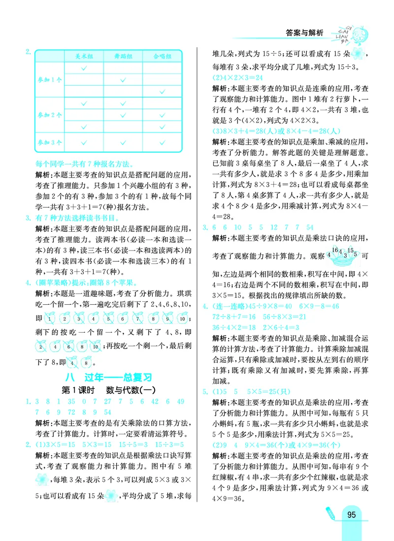 《七彩练霸》数学2年级上册（63QD）答案_二年级上下册资料_小学二年级学习资料-25年更新版_2-03、小学二年级数学上册_2-3-2、练习题、作业、试题、试卷_青岛63版_电子册类