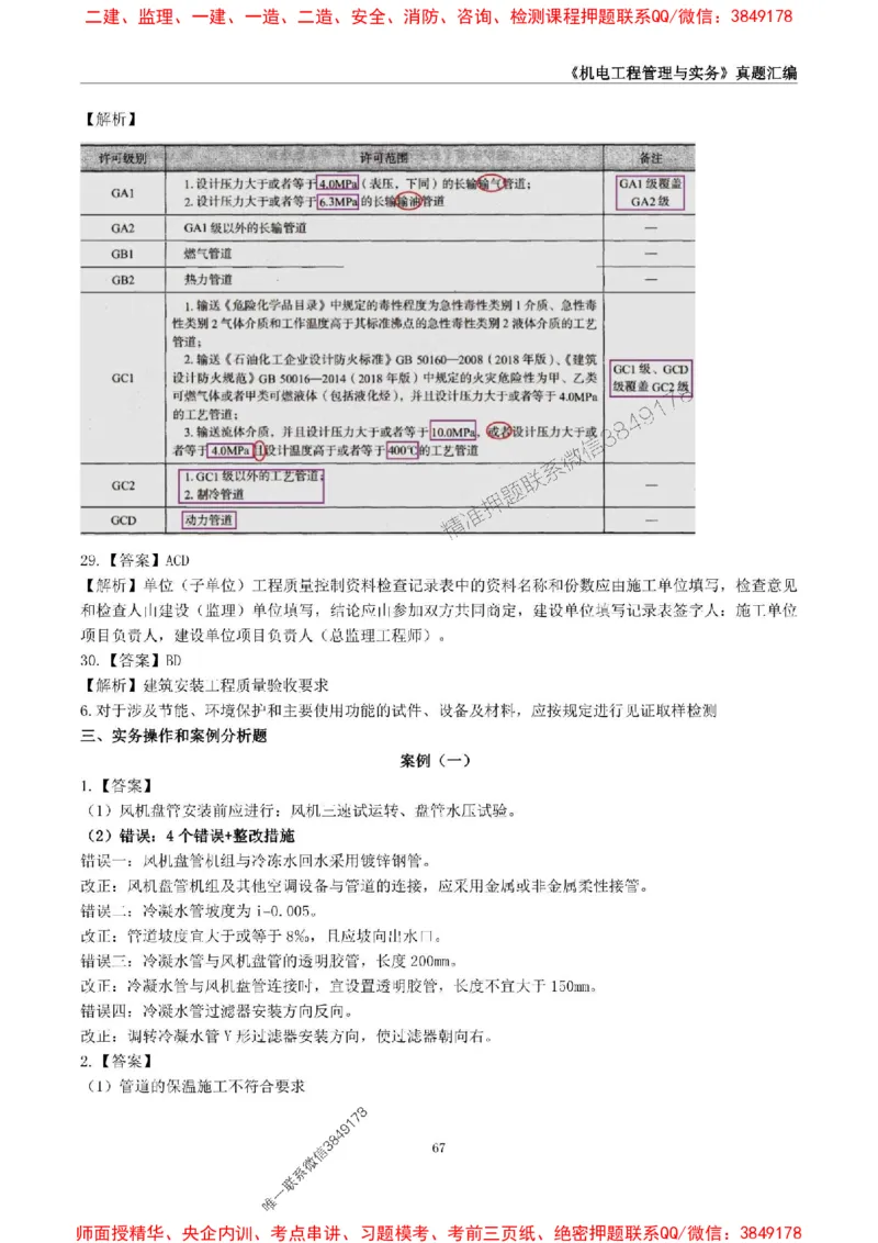 一级建造师《机电工程管理与实务》真题汇编（2020-2024）_2026年一级建造师_2026年一建机电_2025年一建机电SVIP_01-精华文档✿电子教材✿历年真题_02-历年真题PDF