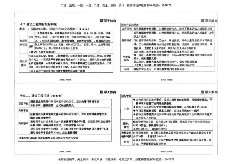 法规集训讲义_2026年一建法规_2025年一建法规SVIP_04-冲刺串讲✿考点强化✿小灶集训_28-法规《考前集训班》武海峰XT