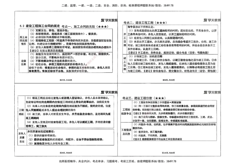 法规集训讲义_2026年一建法规_2025年一建法规SVIP_04-冲刺串讲✿考点强化✿小灶集训_28-法规《考前集训班》武海峰XT
