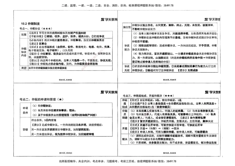 法规集训讲义_2026年一建法规_2025年一建法规SVIP_04-冲刺串讲✿考点强化✿小灶集训_28-法规《考前集训班》武海峰XT