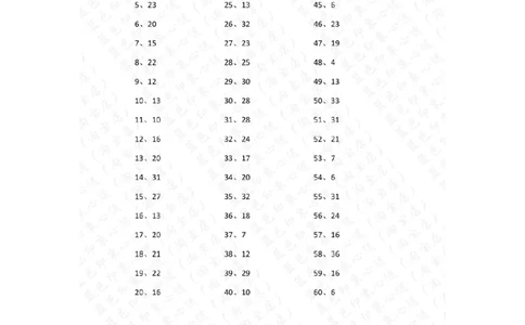 80以内减法第71-90篇答案_小学数学口算竖式脱式计算应用题一二三四五六年级上下册电_小学数学口算题库电子版（1-6）_小学数学口算一年级_口算题适合1年级(含答案）