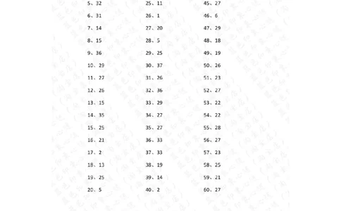 80以内减法第71-90篇答案_小学数学口算竖式脱式计算应用题一二三四五六年级上下册电_小学数学口算题库电子版（1-6）_小学数学口算一年级_口算题适合1年级(含答案）