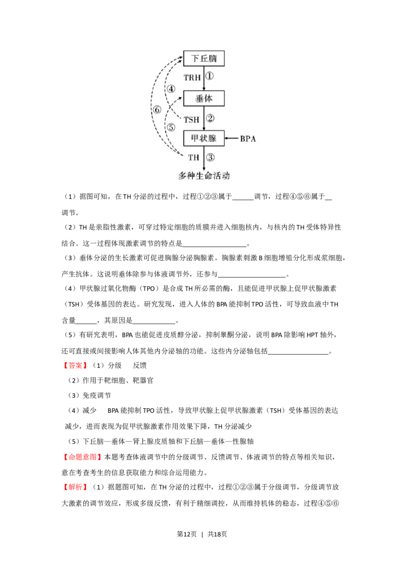 2023年高考生物真题（海南）（解析卷）_生物历年高考真题_新&middot;Word版2008-2025&middot;高考生物真题_生物（按年份分类）2008-2025_2023&middot;高考生物真题