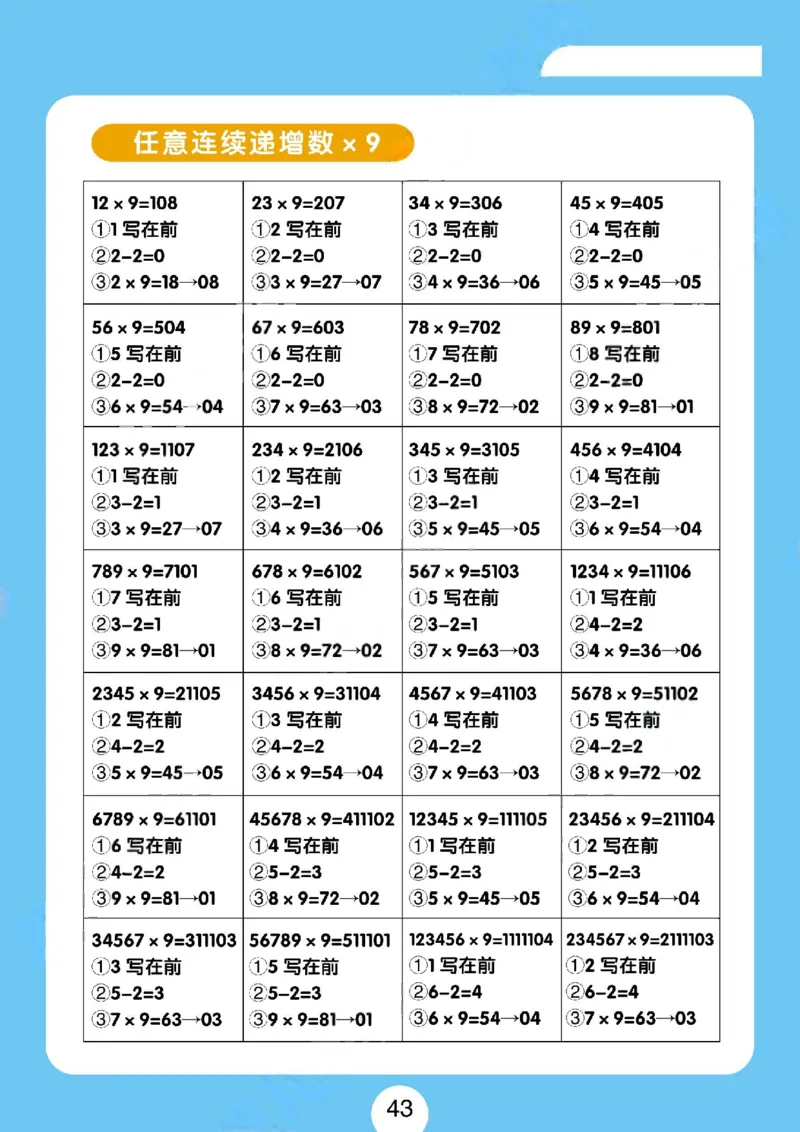 速算练习题（新）_小学全网线上同款资料_36号文件速算_速算