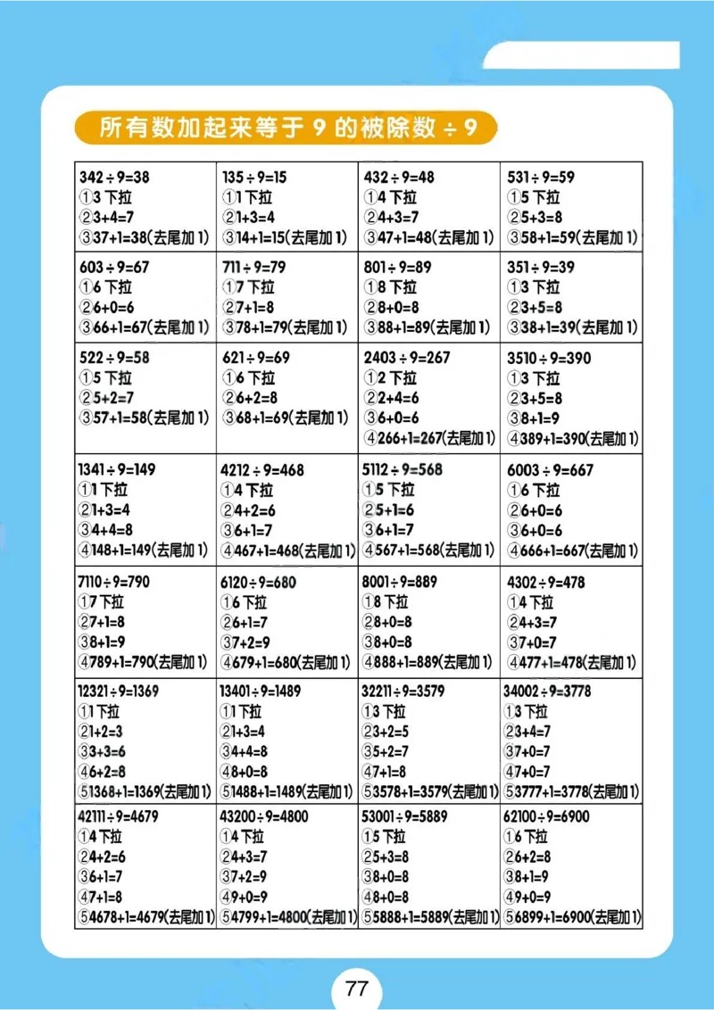 速算练习题（新）_小学全网线上同款资料_36号文件速算_速算