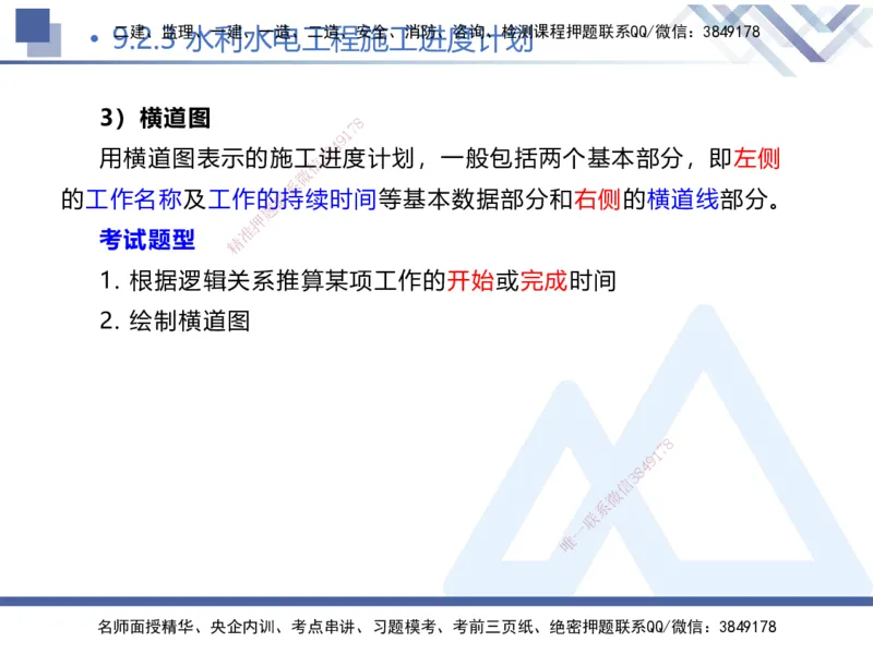 03.2025张芬-核心考点精析-水利实务3_2026年一级建造师_2026年一建水利_2025年一建水利SVIP_02-基础精讲✿高端面授✿深度强化_14-水利《核心考点精析》张芬HX_讲义