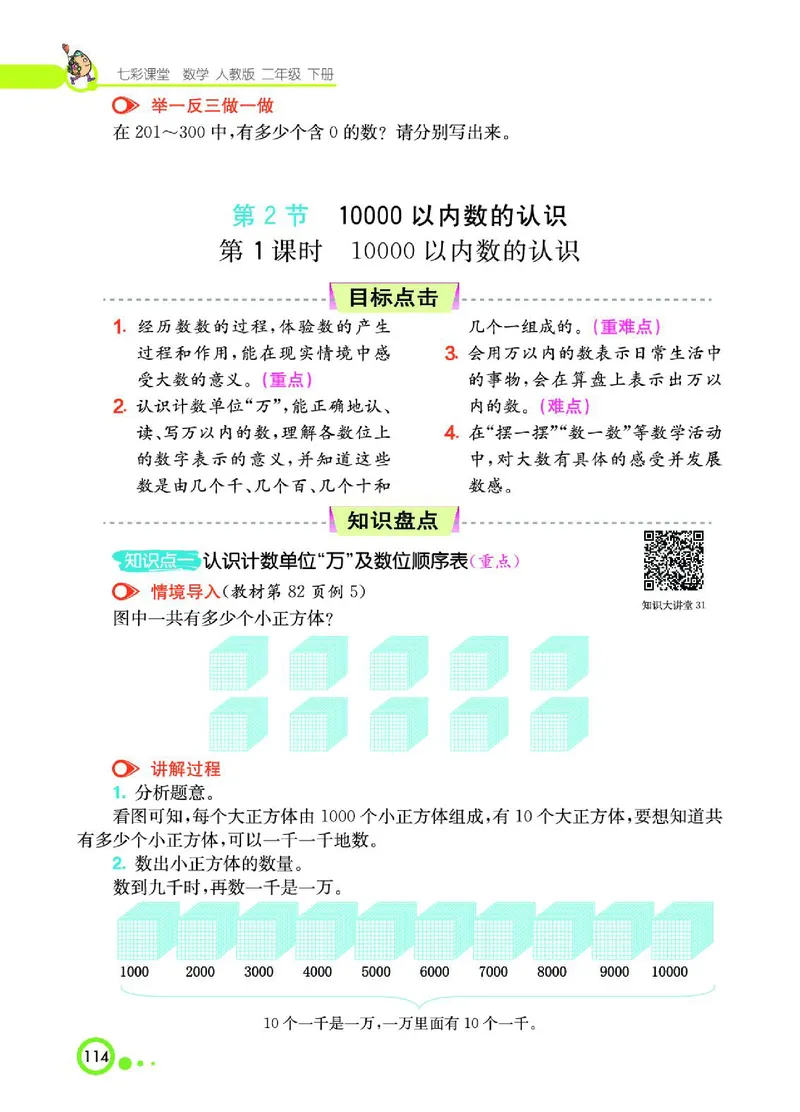 《七彩课堂》数学2年级下册（RJ）_二年级上下册资料_小学二年级学习资料-25年更新版_2-04、小学二年级数学下册_2-4-2、练习题、作业、试题、试卷_人教版_电子册类