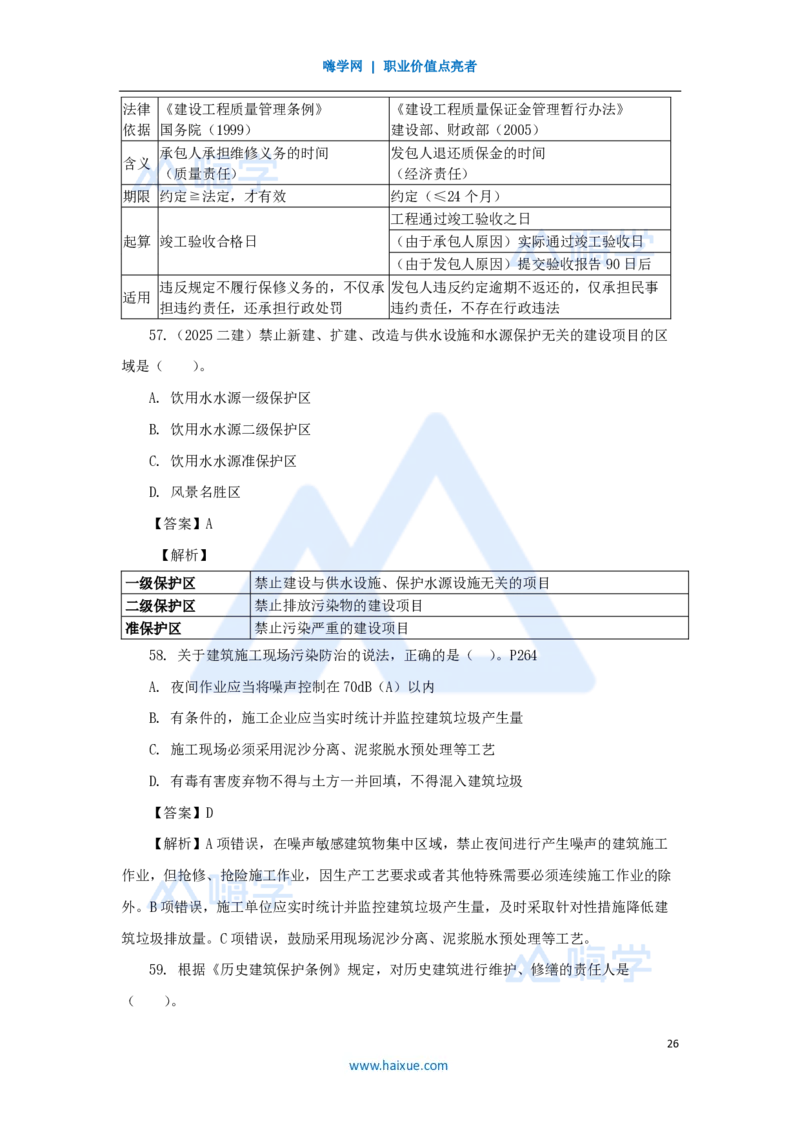 名师仿真带练2_2026年一建法规_2025年一建法规SVIP_04-冲刺串讲✿考点强化✿小灶集训_37-法规《名师仿真带练》陈印HX_讲义