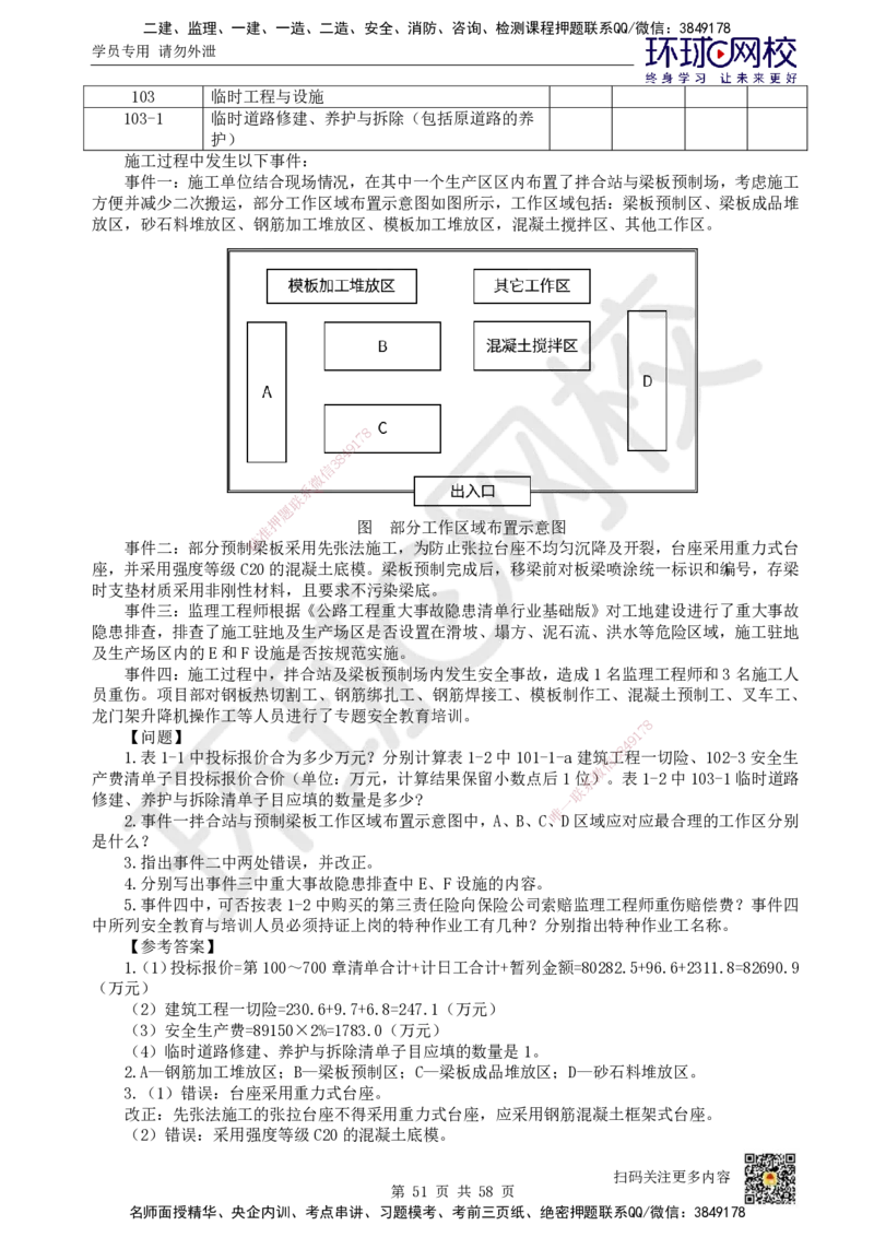 HQ-公路-案例50题_2026年一级建造师_2026年一建公路_2025年一建公路SVIP_01-精华文档✿电子教材✿历年真题_51-公路《案例100问+50题+实操指南》HQ