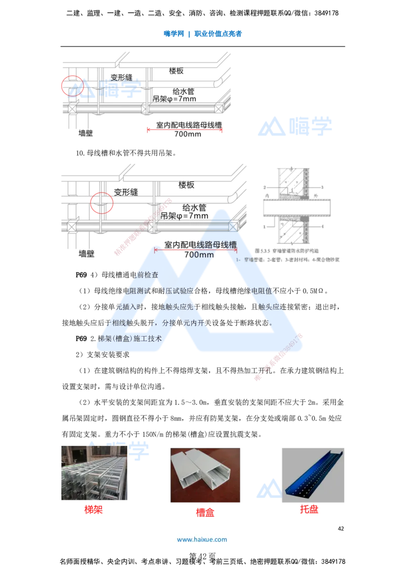 一建机电-私塾密训讲义（第1-4章）_2026年一级建造师_2026年一建机电_2025年一建机电SVIP_04-冲刺串讲✿考点强化✿小灶集训_86-机电《考前私塾密训》朱培浩HX_讲义