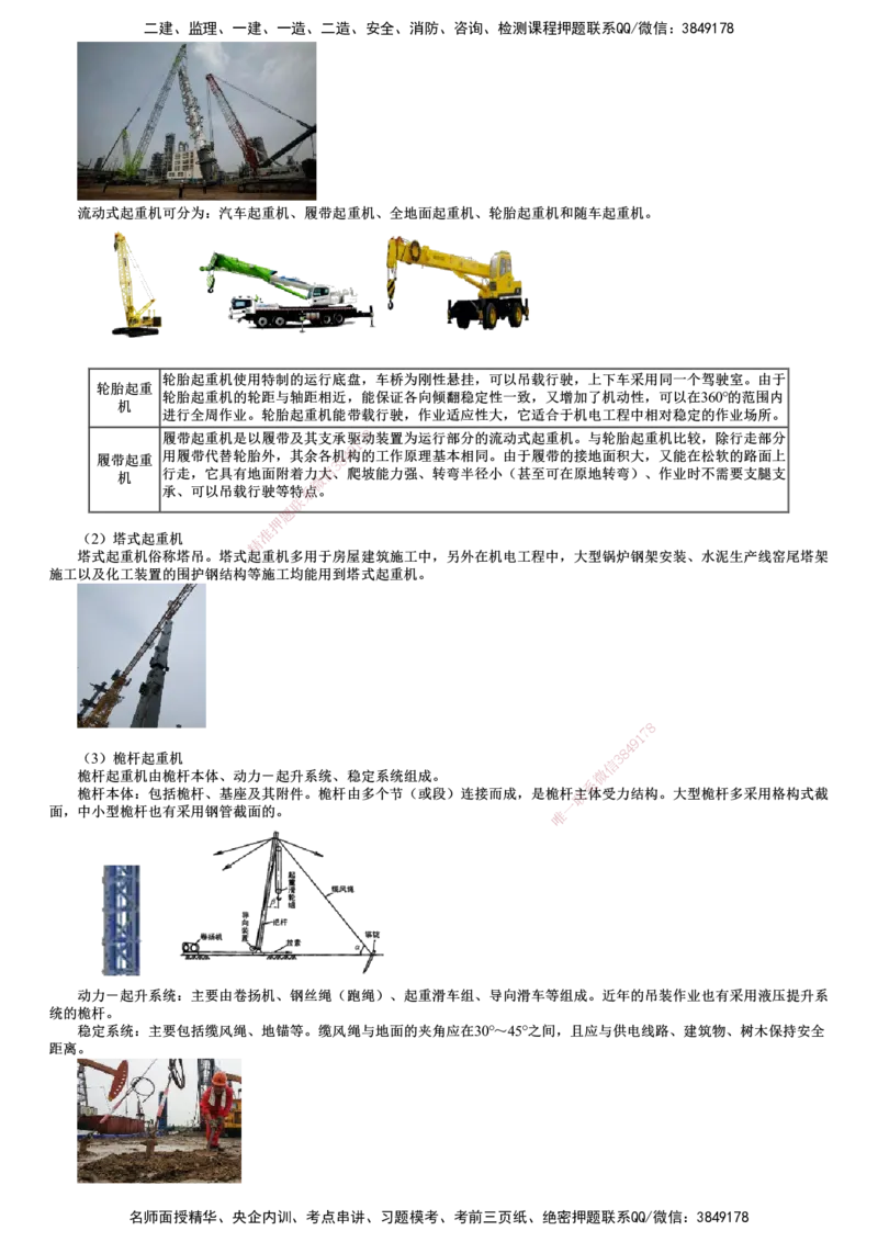 第03讲　起重机械的分类与选用_2026年一级建造师_2026年一建机电_2025年一建机电SVIP_02-基础精讲✿高端面授✿深度强化_04-机电《基础精讲班》康仁杰JG