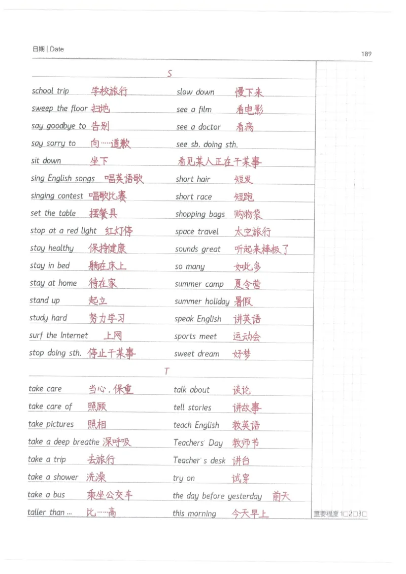 英语小学学霸笔记_上册_小学语数英&mdash;学霸笔记