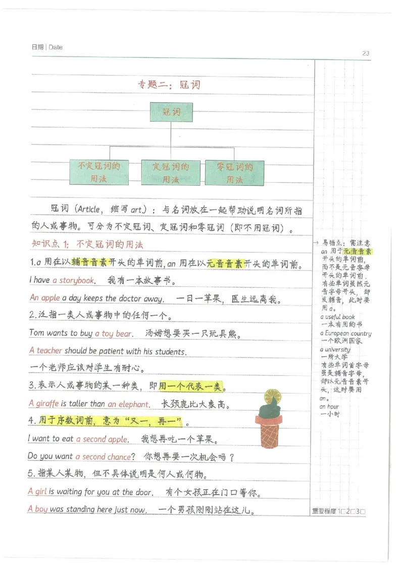 英语小学学霸笔记_上册_小学语数英&mdash;学霸笔记