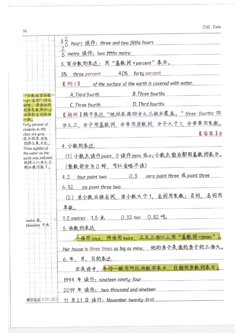 英语小学学霸笔记_上册_小学语数英&mdash;学霸笔记