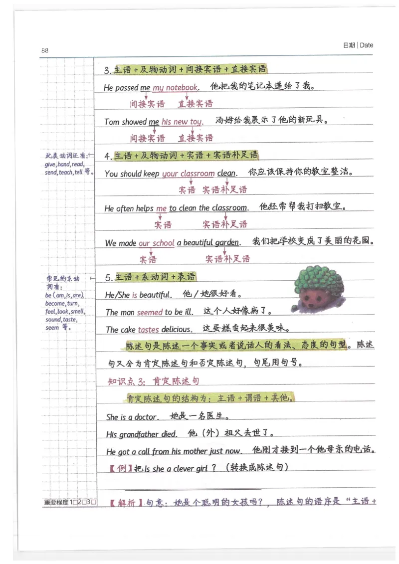 英语小学学霸笔记_上册_小学语数英&mdash;学霸笔记