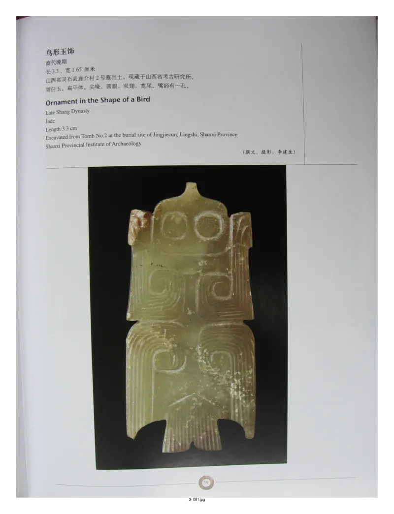 中国出土玉器全集(3)山西_部分2_X018-玉石珠宝鉴定教程最新合集_5、玉石鉴定专题全套课程_玉石电子书_中国出土玉石全集