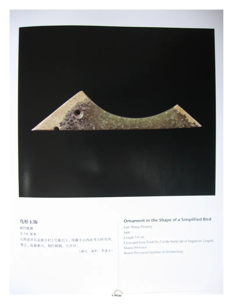 中国出土玉器全集(3)山西_部分2_X018-玉石珠宝鉴定教程最新合集_5、玉石鉴定专题全套课程_玉石电子书_中国出土玉石全集