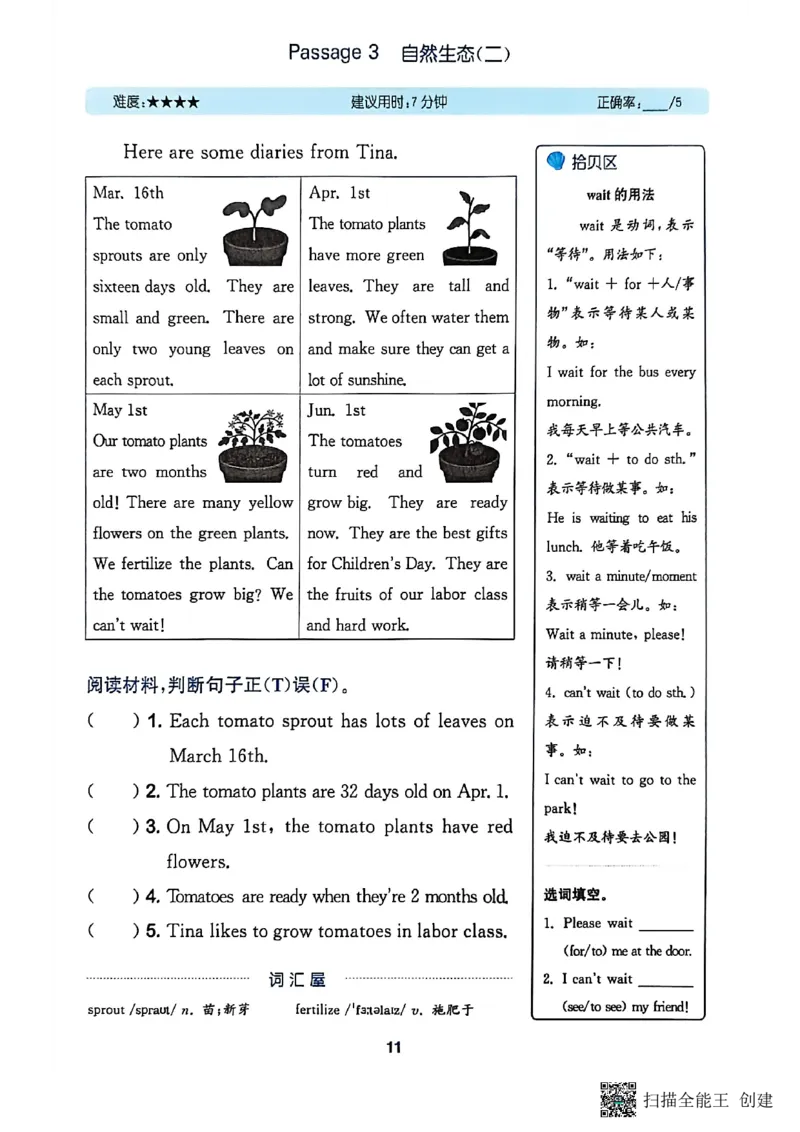 阅读攻略(1)_25秋《拔尖特训》沪教版四上