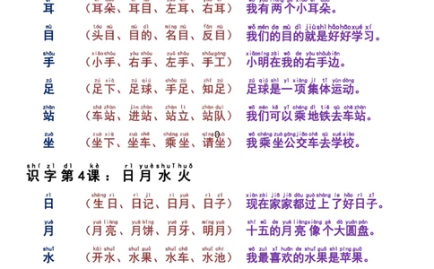 9.16一年级每日晨读1-语文园_一年级上下册资料_一年级上册小红书同款资料_一年级上册资料