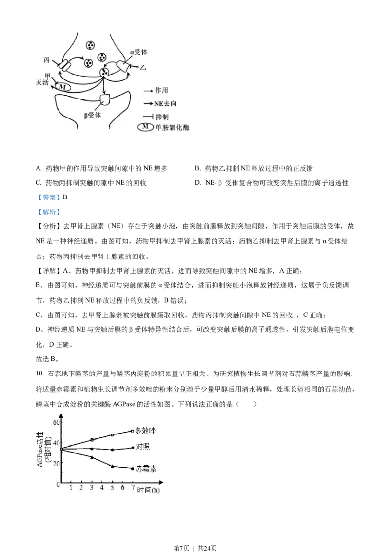 2022年高考生物试卷（山东）（解析卷）_生物历年高考真题_新&middot;Word版2008-2025&middot;高考生物真题_生物（按省份分类）2008-2025_2008-2025&middot;（山东）生物高考真题