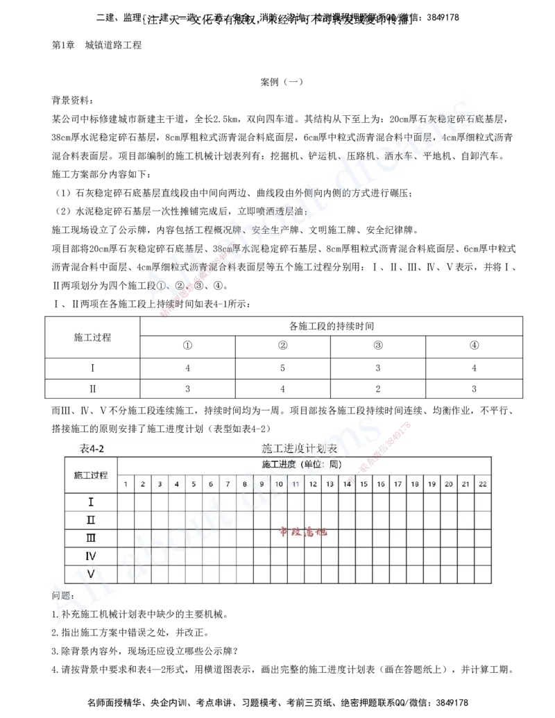 2025-02-第1章-城镇道路工程（二）_2026年一级建造师_2026年一建市政_2025年一建市政SVIP_03-习题精析✿实战特训✿模考通关_11-市政《习题解析班》潘旭XSW_讲义